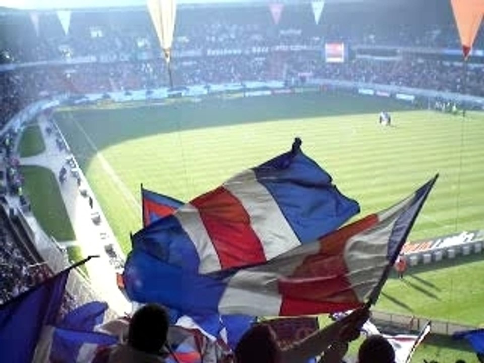 PSG-Le Mans Ambiance début de match