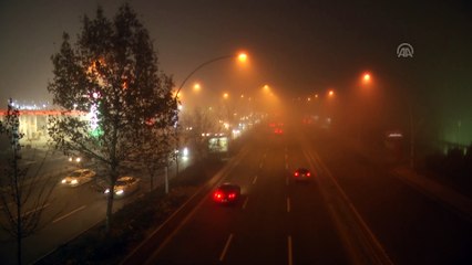 Başkentte yoğun sis - ANKARA