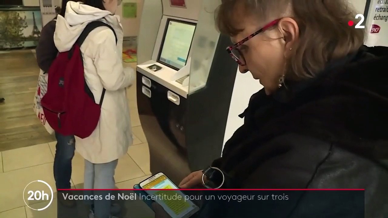 Grève des transports : l'inquiétude des usagers de la SNCF pour les vacances de Noël