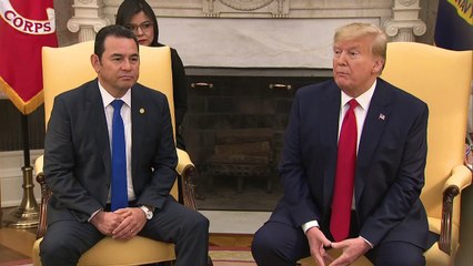 Trump answers questions on impeachment ahead of House vote