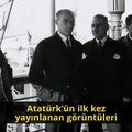 Hiç yayınlanmamış görüntüleriyle Atatürk - 1930, Ege Vapuru