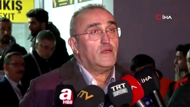 Abdurrahim Albayrak: Devre arasında tünelde futbolcularımıza dirsek atan olmuş