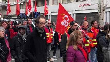 Пенсионная реформа: манифестация в Лионе