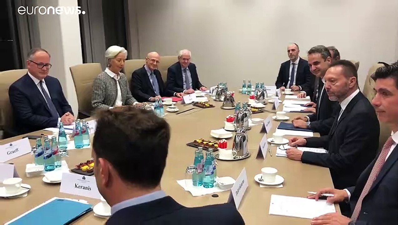 Ικανοποίηση Λαγκάρντ στην συνάντηση με Μητσοτάκ...