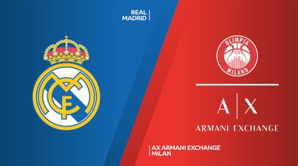 Real Madrid - AX Armani Exchange Milan Highlights | Turkish Airlines EuroLeague, RS Round 14