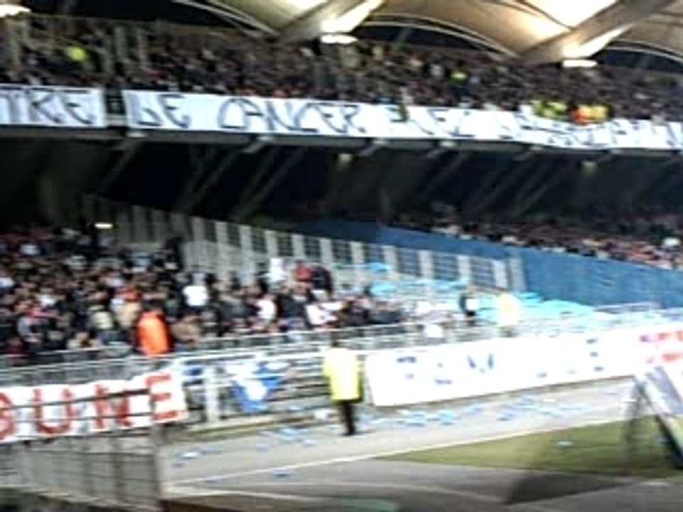 Stade Gerland - Mi-Temps contre Lyon