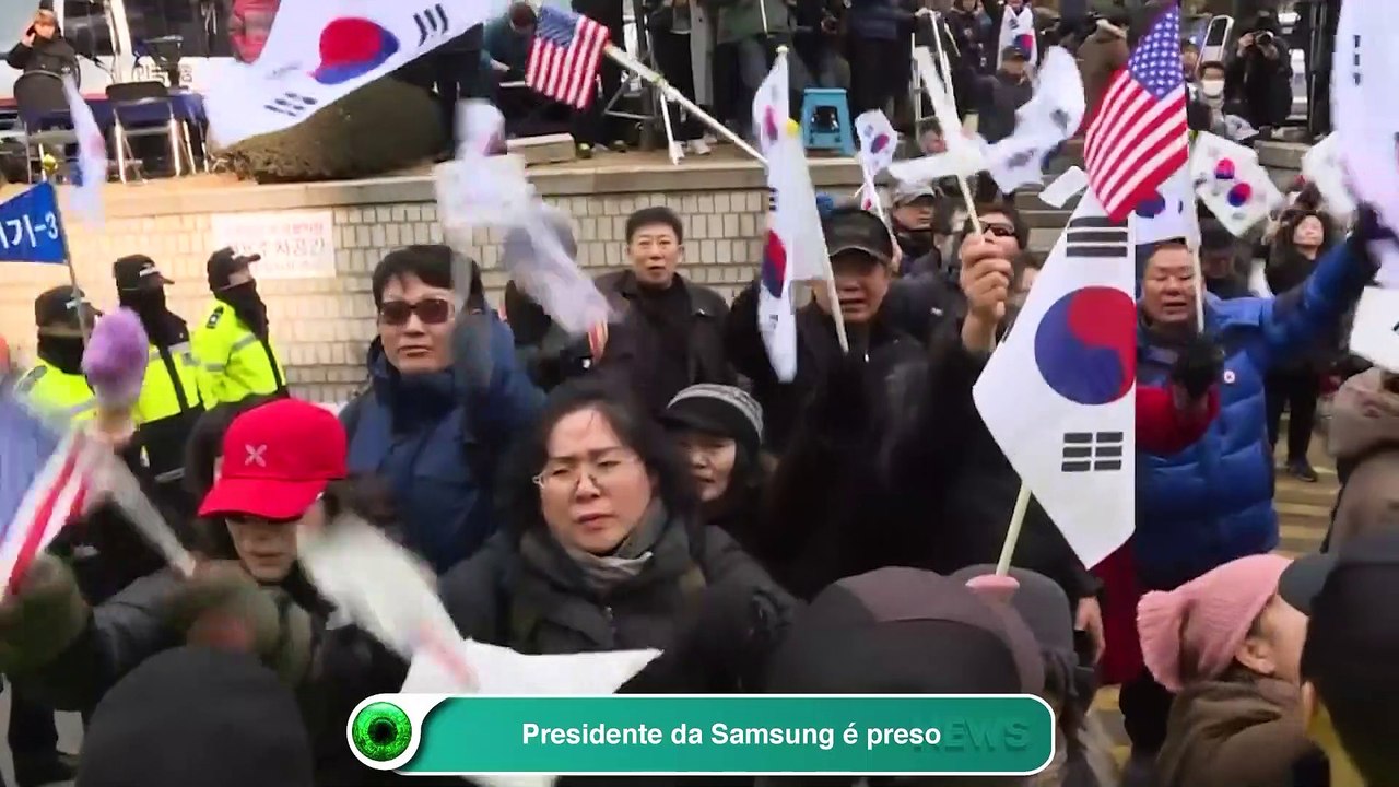 Presidente da Samsung é preso