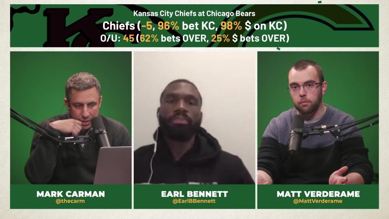 Place Your Bets: Chiefs v Bears