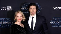 Adam Driver and Joanne Tucker “Star Wars: The Rise of Skywalker” World Premiere Blue Carpet