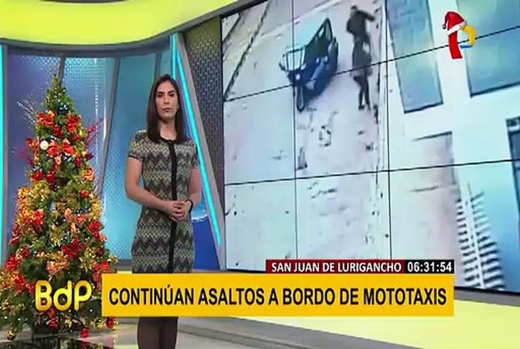 SJL: vecinos viven aterrados por delincuentes que operan en mototaxi