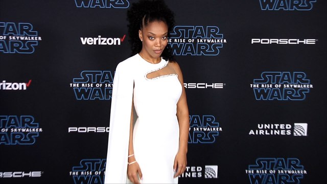 Naomi Ackie “Star Wars: The Rise of Skywalker” World Premiere Blue Carpet