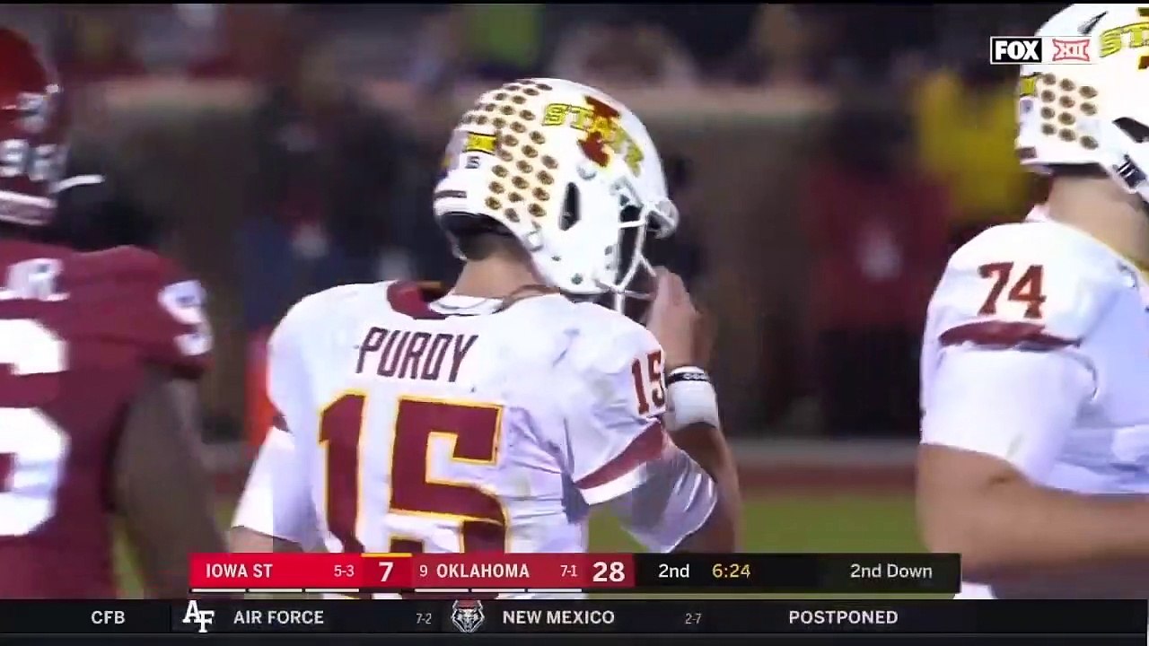 Iowa State vs #9 Oklahoma Highlights | Week 11 | College Football 2019