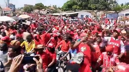 Une foule massive défile dans les rues de Conakry contre un 3e mandat d'Alpha Condé