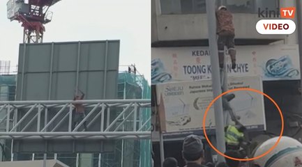 Anggota penyelamat kena tendang bila cuba selamatkan orang kurang siuman