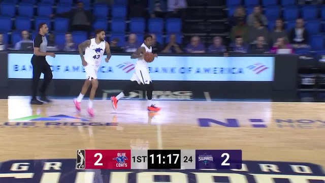 Thomas Welsh Posts 10 points & 15 rebounds vs. Delaware Blue Coats