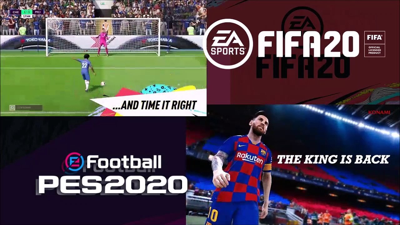 Fifa20 vs PES2020