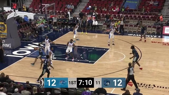 Naz Reid Posts 23 points & 12 rebounds vs. Oklahoma City Blue