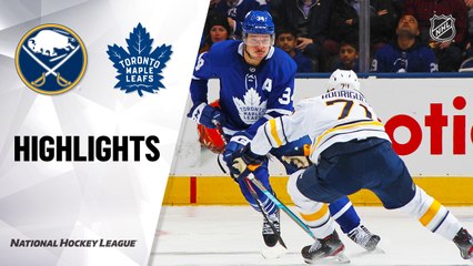 NHL Highlights | Sabres @ Maple Leafs 12/17/19