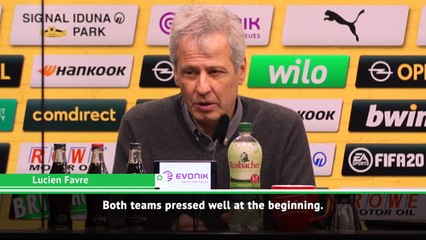 Download Video: Difficult for Dortmund to accept Leipzig draw - Favre