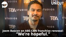 Joem Bascon, on ABS-CBN franchise renewal issue: 