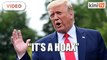 Trump calls impeachment a 'hoax' on eve of House vote