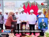 Presiden Jokowi Resmikan Tol Balikpapan-Samarinda