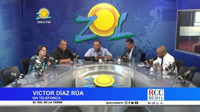 Tremenda discusión entre Ángel Acosta y Víctor Diaz Rúa en El Sol de la Tarde