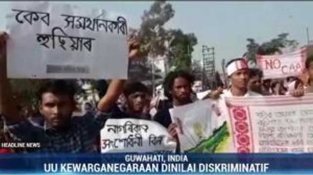 Kelompok HAM akan Gugat UU Kewarganegaraan India