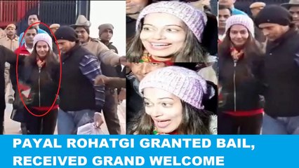 Except food, the overall jail experience was good: Payal Rohatgi after granted bail