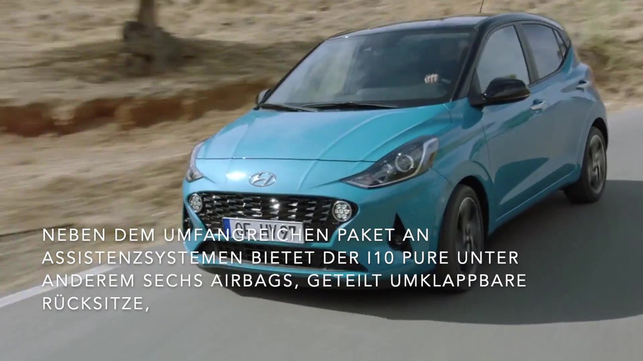 Der neue Hyundai i10 - Kleinstwagen zu attraktiven Preisen