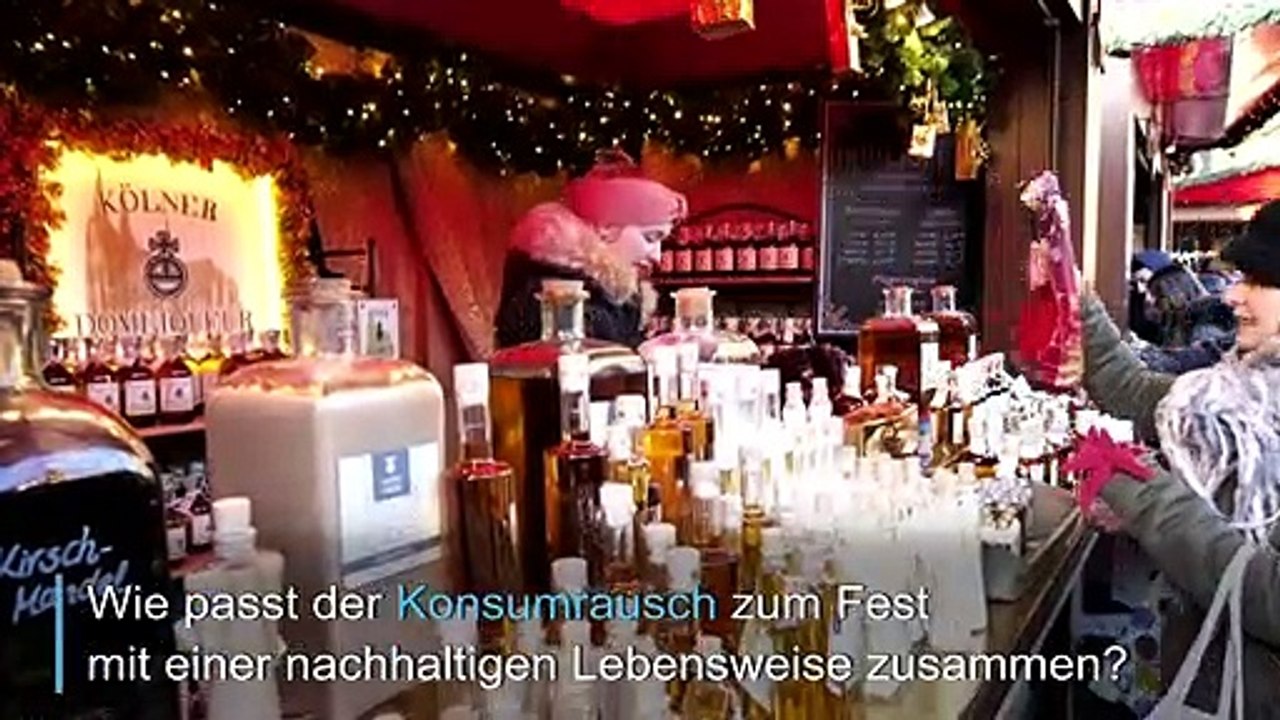 Konsumrausch zu Weihnachten: Das sagen Verbraucher - Vidéo Dailymotion