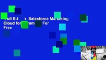 Full E-book  Salesforce Marketing Cloud for Dummies  For Free