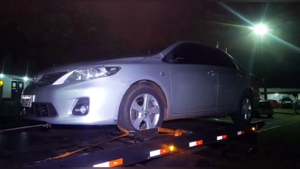 Corolla roubado é recuperado pela PM no Bairro Brasília