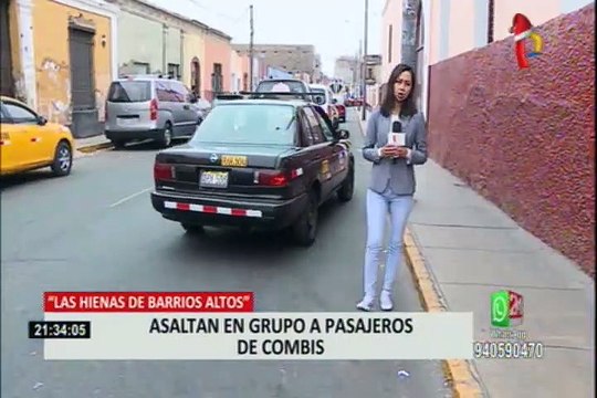 Vecinos de Barrios Altos atemorizados por la inseguridad