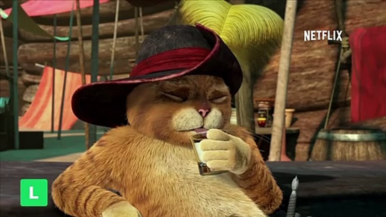 As Aventuras do Gato de Botas - Trailer - Netflix [HD]