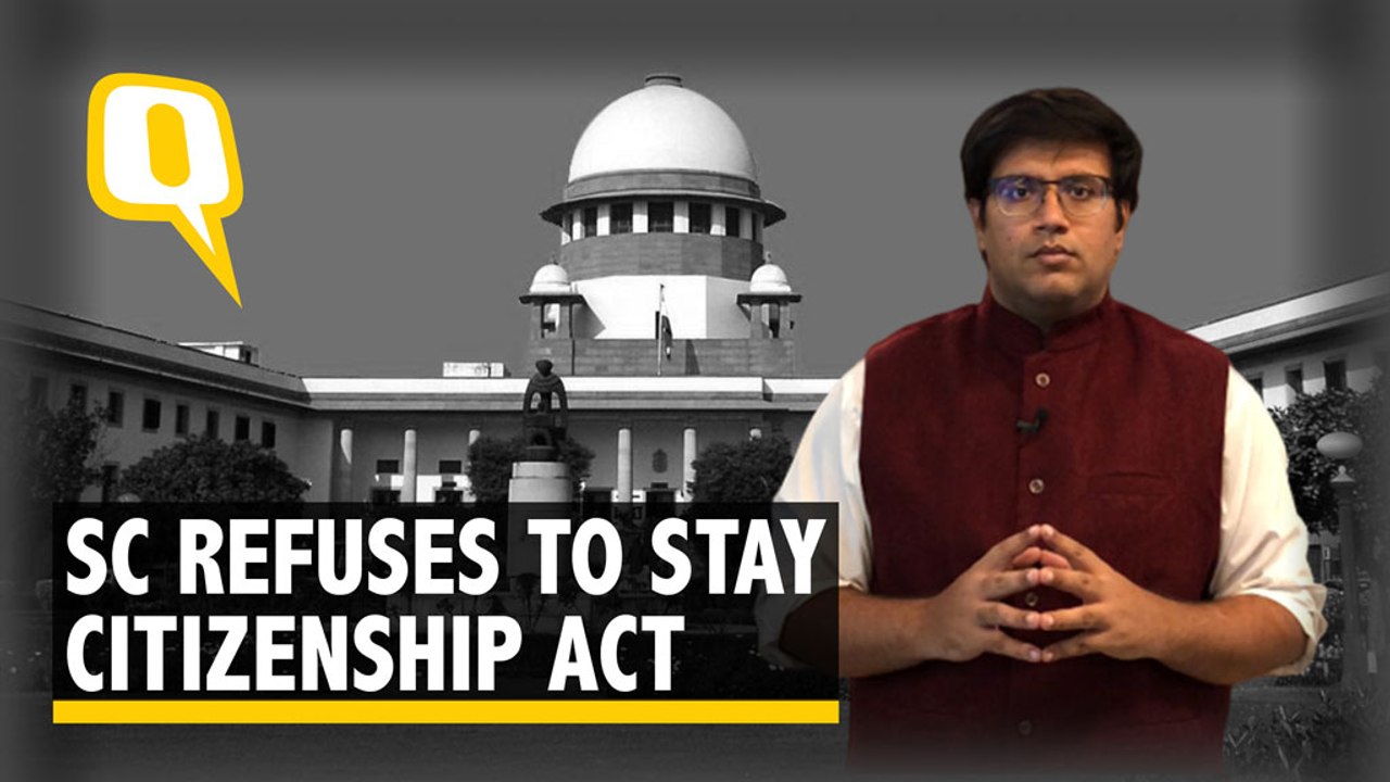 SC Refuses to Stay CAA, Asks Centre to Reply on Pleas Challenging Act