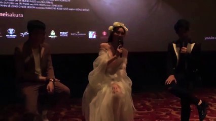 Lan Ngọc họp báo