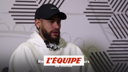 Neymar «Le Ballon d'Or, ça vient tout seul... ou pas» - Foot - Interview