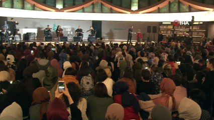 Çöpler ayrıştı, Haluk Levent Üsküdar’da gençlerle buluştu