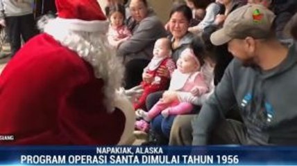 Sinterklas Berbagi di Alaska
