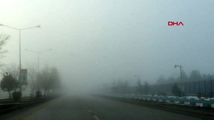 Sisten kaybolan erzurum'un drone görüntüsü