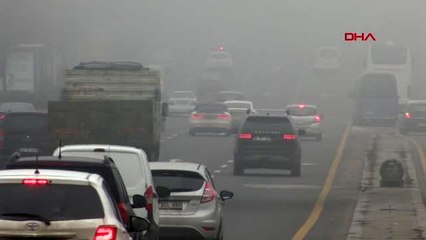 Ankara'da yoğun sis etkili oluyor-2