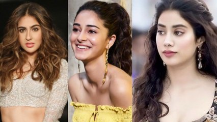 Descargar video: Ananya Panday reacts on being compared to Sara Ali Khan and Janhvi Kapoor