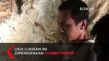 Lukisan Gua Tertua Ada di Indonesia, Usianya 44 Ribu Tahun