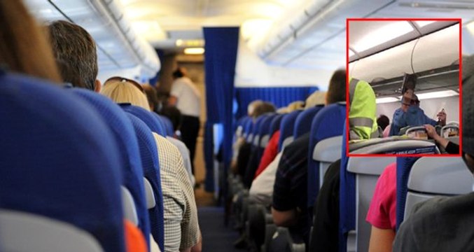 Kıbrıs uçağında bomba tehdidi ortalığı karıştırdı