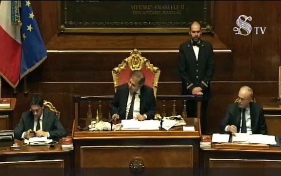 Andrea de Bertoldi - La dichiarazione di voto su questione fiducia (18.12.19)