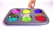 WrongHeads Frozen Balls Paint With Colorful Beads , Learn Colors Oddbods and Animal Toys