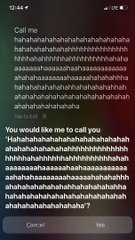 Demander à SIRI de prononcer hahahaha