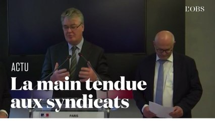 Download Video: Retraites : Delevoye et Pietraszewski en opération séduction face aux syndicats