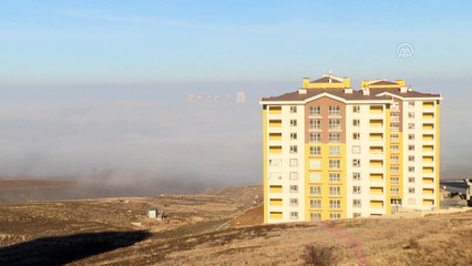 Ankara'da yoğun sis etkili oldu (2)